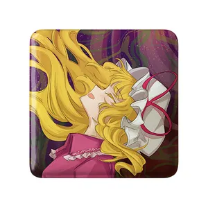 مگنت خندالو طرح بازی توهو (Touhou) مدل مربعی کد 35794