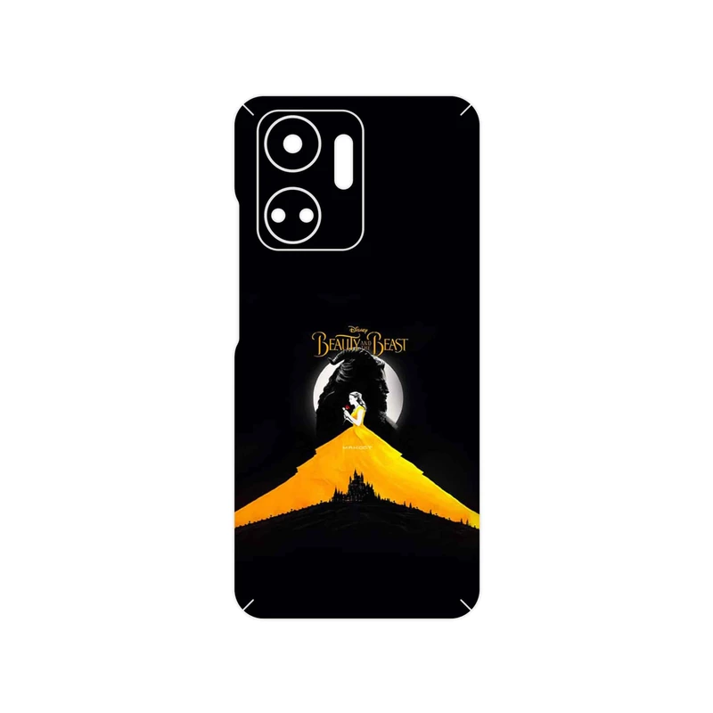 برچسب پوششی ماهوت مدل Beauty and the Beast مناسب برای گوشی موبایل آنر X7a