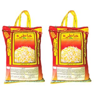 برنج هندی خاطره - 10 کیلوگرم بسته 2 عددی