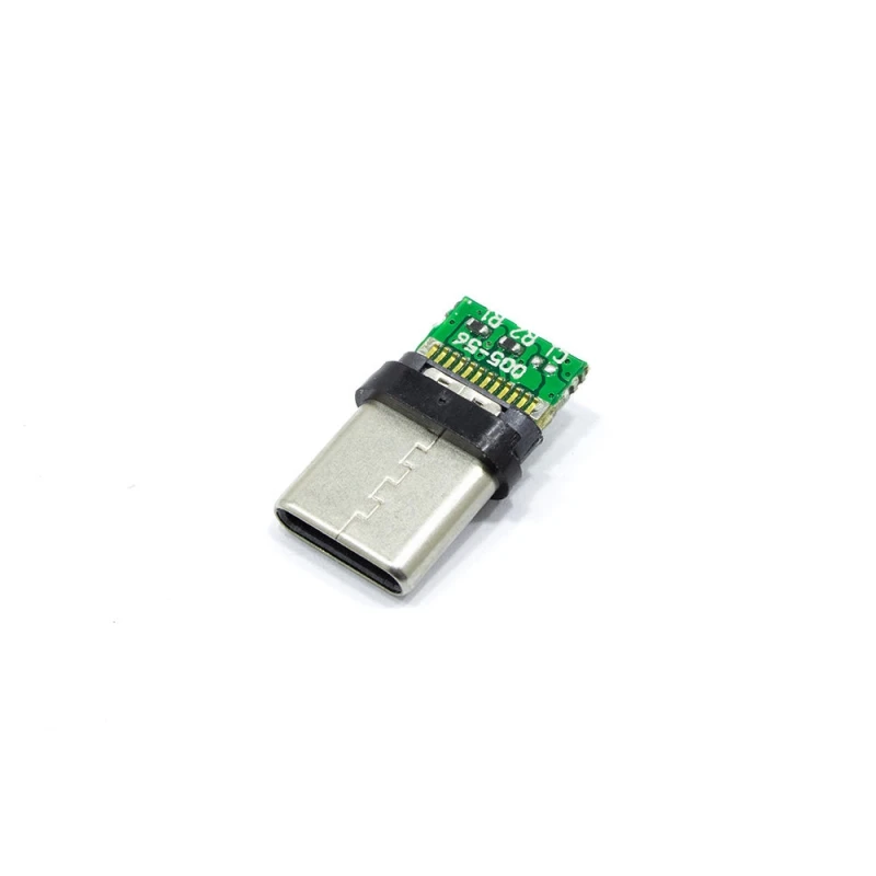 عکس شماره 3 : سوکت نری usb-c مدل 4pin بسته 5 عددی