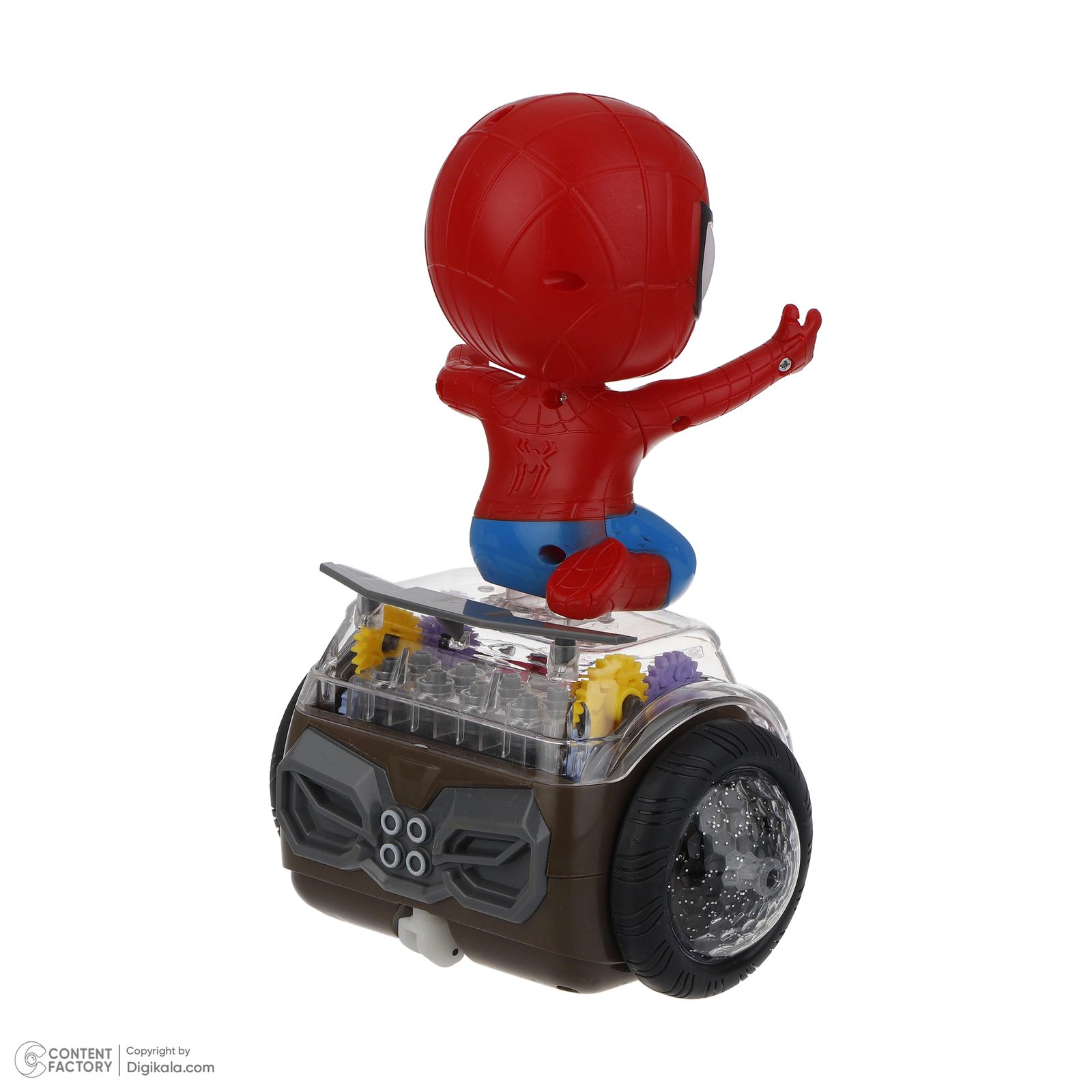 ماشین بازی مدل مرد عنکبوتی اسکوتر سوار -  - 4