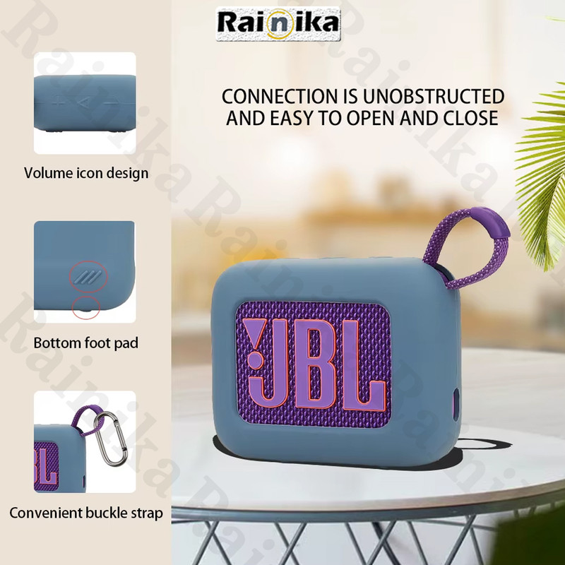 کاور محافظ اسپیکر رینیکا مدل GO4 مناسب برای اسپیکر جی بی ال JBL GO 4