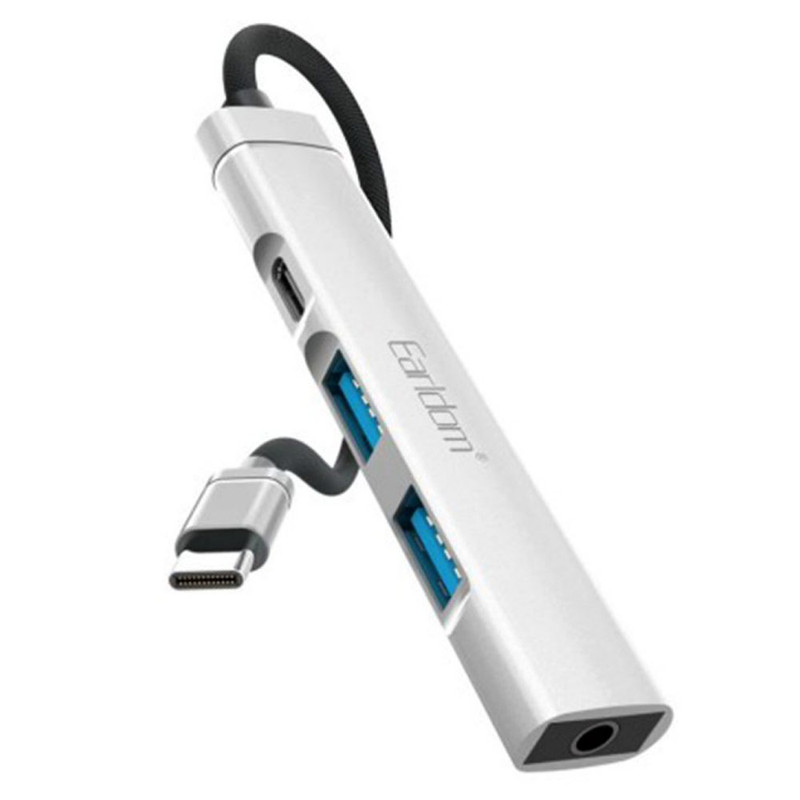 هاب 4 پورت USB-C ارلدام مدل HUB20