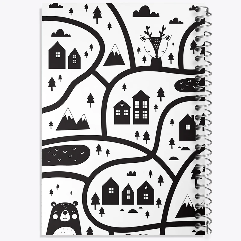 دفتر لیست خرید 50 برگ خندالو طرح فانتزی کد N508