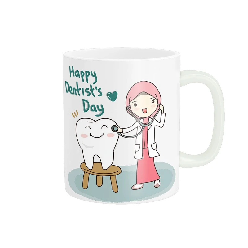 ماگ پادآفرین مدل دندانپزشک کد 303