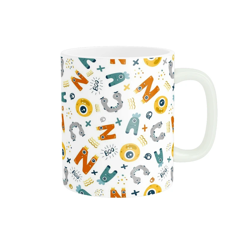 ماگ پاد آفرین طرح حروف انگلیسی کد 1333