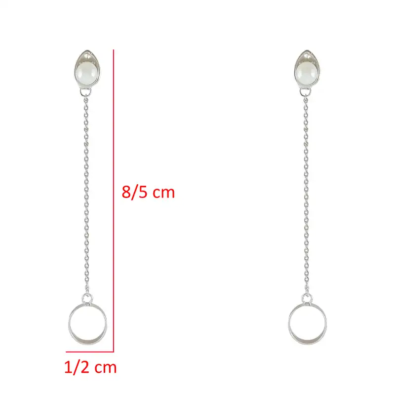 گوشواره زنانه ژوپینگ مدل مروارید کد 1659