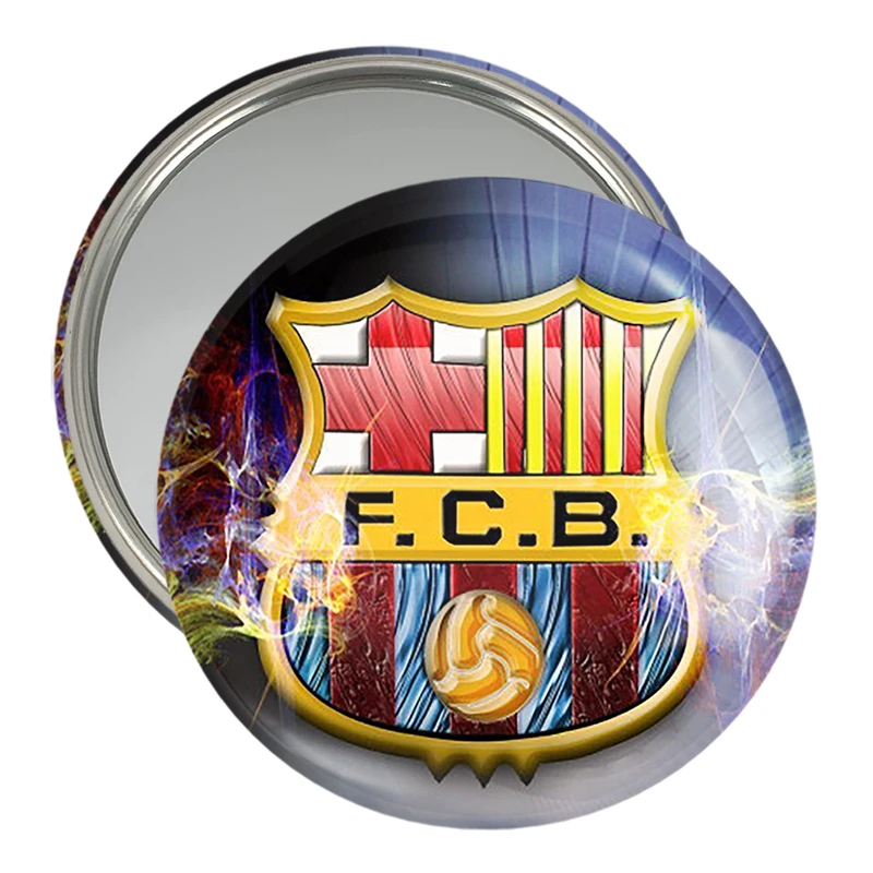 آینه جیبی خندالو مدل باشگاه بارسلونا کد 26246