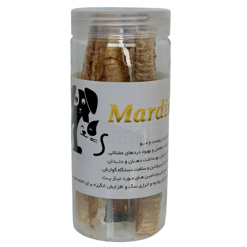 غذای تشویقی سگ ماردین مدل نای شترمرغ وزن 80 گرم