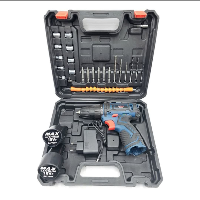 مجموعه 29 عددی دریل شارژی باس مدل V18V مجموعه 29 عددی دریل شارژی باس مدل V18V