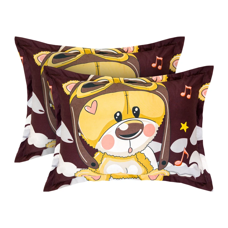 روبالشی آدنو مدل Little bear کد MC12 سایز 70x50 سانتی متر بسته 2 عددی