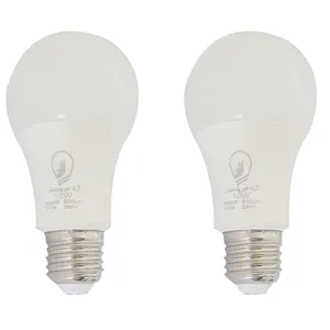 لامپ ال ای دی 10 وات آراد نور پارسیان کد NA10GA پایه E27 بسته 2 عددی