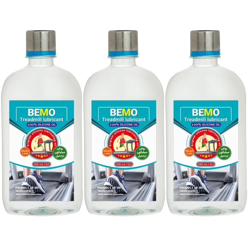 روغن تردمیل بمو مدل 1200 حجم 500 میلی لیتر بسته 3 عددی