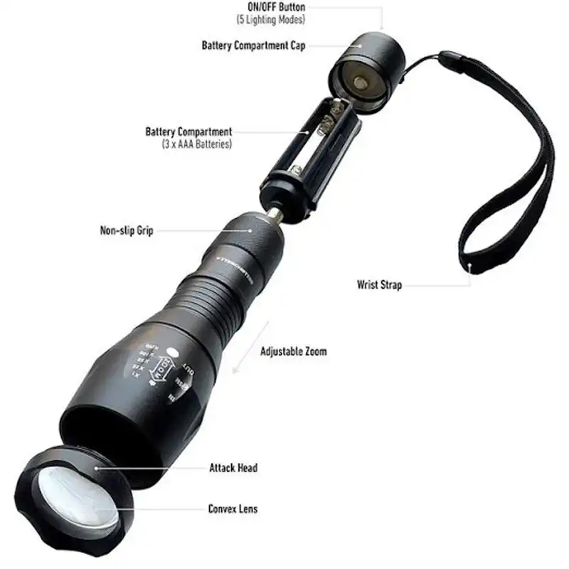 چراغ قوه دستی مدل Taclight