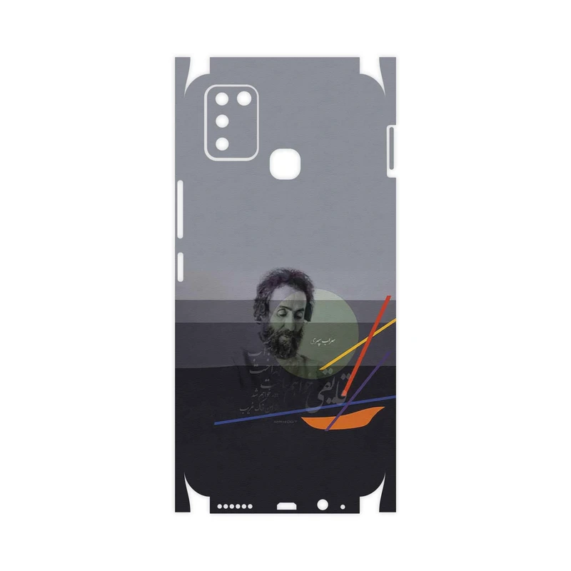 برچسب پوششی ماهوت مدل Sohrab Sepehri-FullSkin مناسب برای گوشی موبایل اینفینیکس Smart 6 X657B