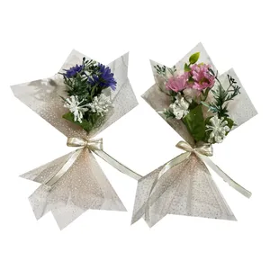 دسته گل مصنوعی مدل عروس مجموعه 2 عددی