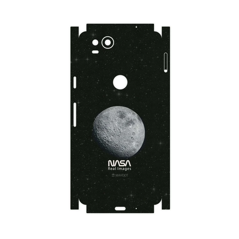 برچسب پوششی ماهوت مدل Moon-By-NASA-FullSkin مناسب برای گوشی موبایل گوگل Pixel 2