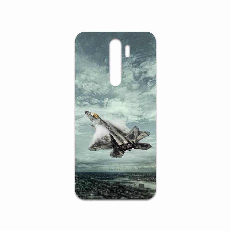 برچسب پوششی ماهوت مدل F-22 Raptor مناسب برای گوشی موبایل شیائومی Redmi Note 8 Pro