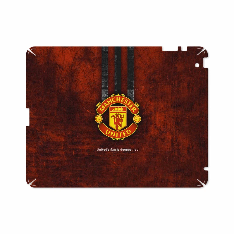 برچسب پوششی ماهوت مدل Manchester-United مناسب برای تبلت اپل iPad 2 2011 A1395