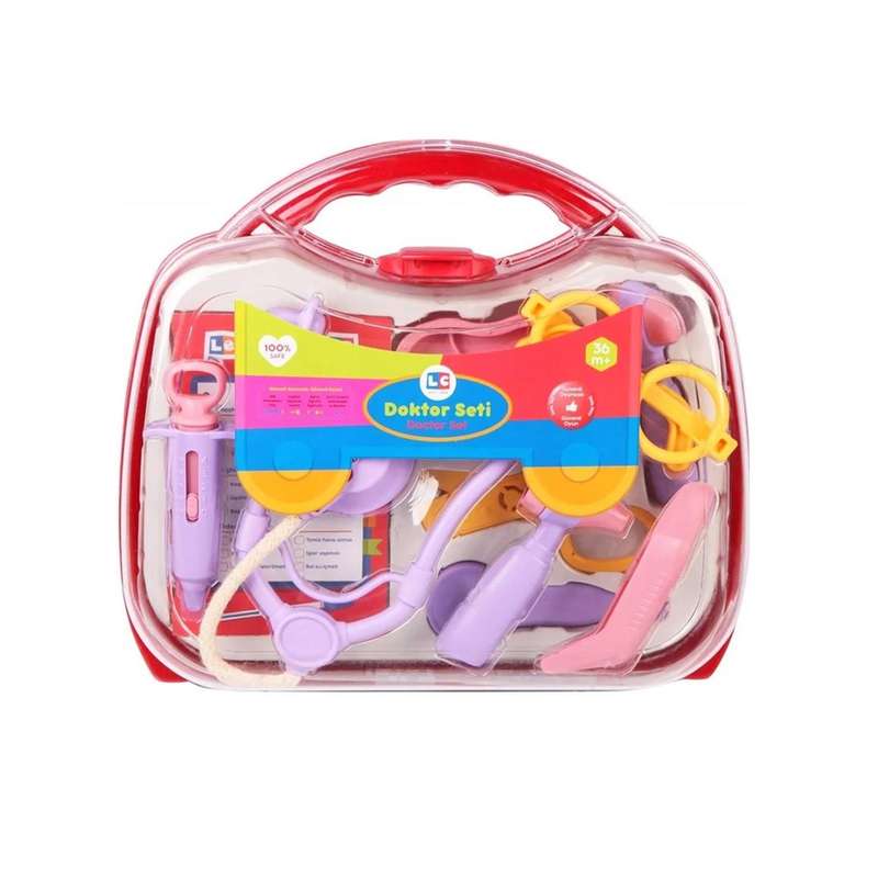 ست اسباب بازی تجهیزات پزشکی مدل Doctor Set کد 30898 مجموعه 10 عددی
