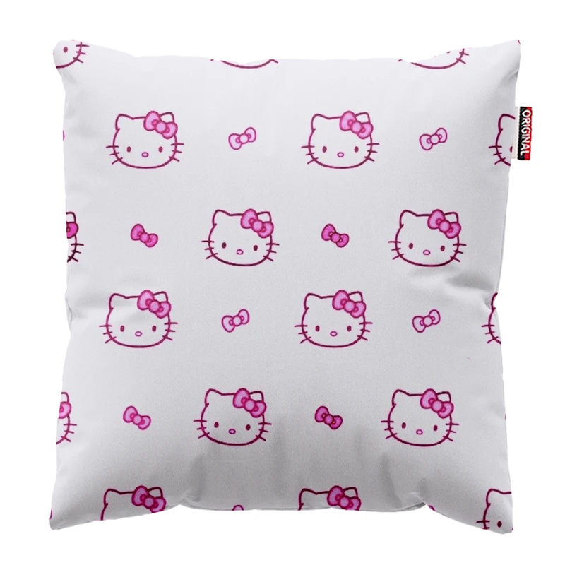 کوسن پاد آفرین طرح کارتونی کیتی کد 4682 سایز 40*40 سانتی متر