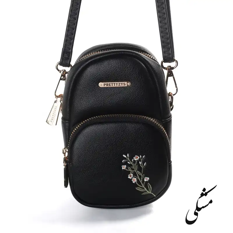 کیف رودوشی زنانه پرتیزس مدل مینیمال گلدوزی کد 2010031