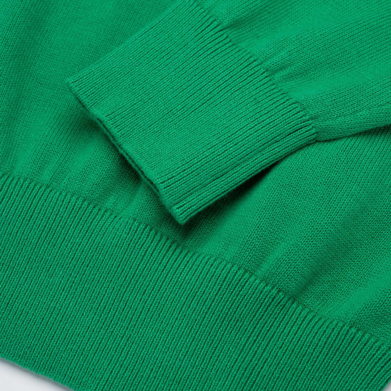 پلیور مردانه جوتی جینز مدل یقه گرد کد 122136 رنگ سبز -  - 3