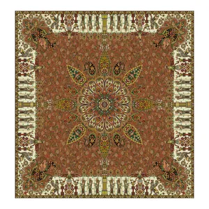 رومیزی ترمه رضایی یزد طرح تیسفون کد 2103010405000