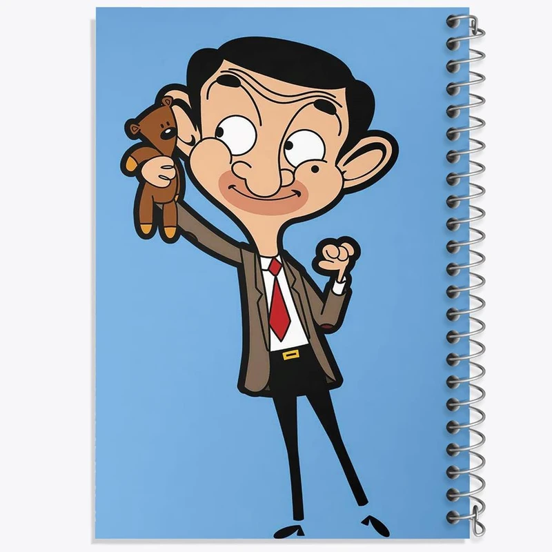 دفتر نت موسیقی 50 برگ خندالو مدل مستر بین Mr Bean کد 10649