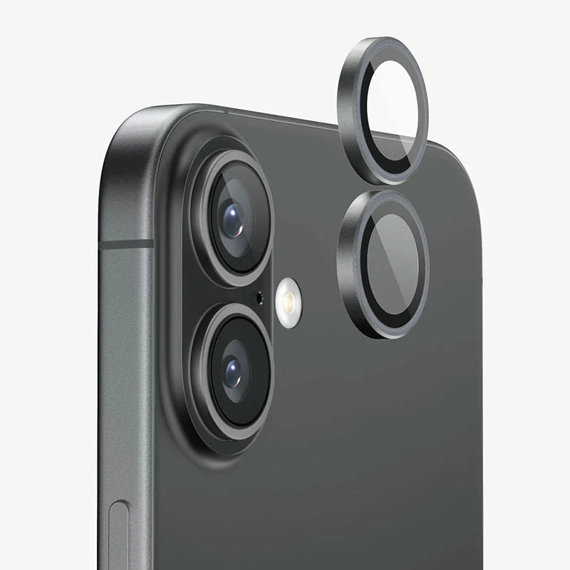 محافظ لنز دوربین فلزی کینگدام مدل Ring Mtl مناسب برای گوشی موبایل اپل iPhone 17