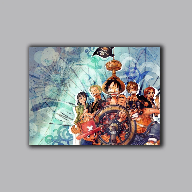 تابلو شاسی مدل انیمه وان پیس One Piece کد LA-10356