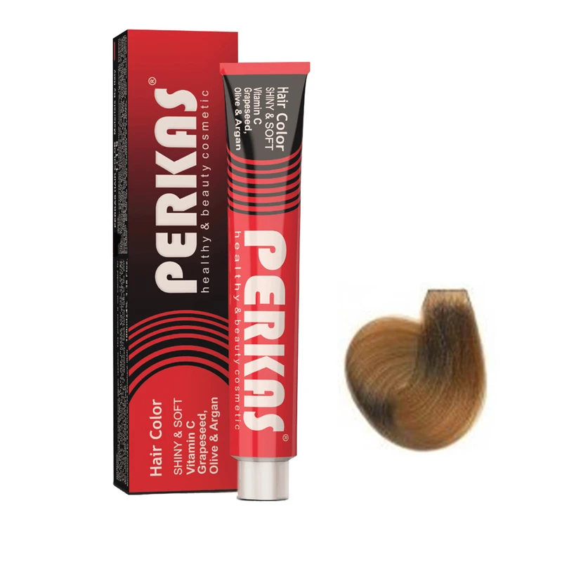 رنگ مو پرکاس شماره 8.00 حجم 100 میلی‌لیتر رنگ بلوند روشن قوی