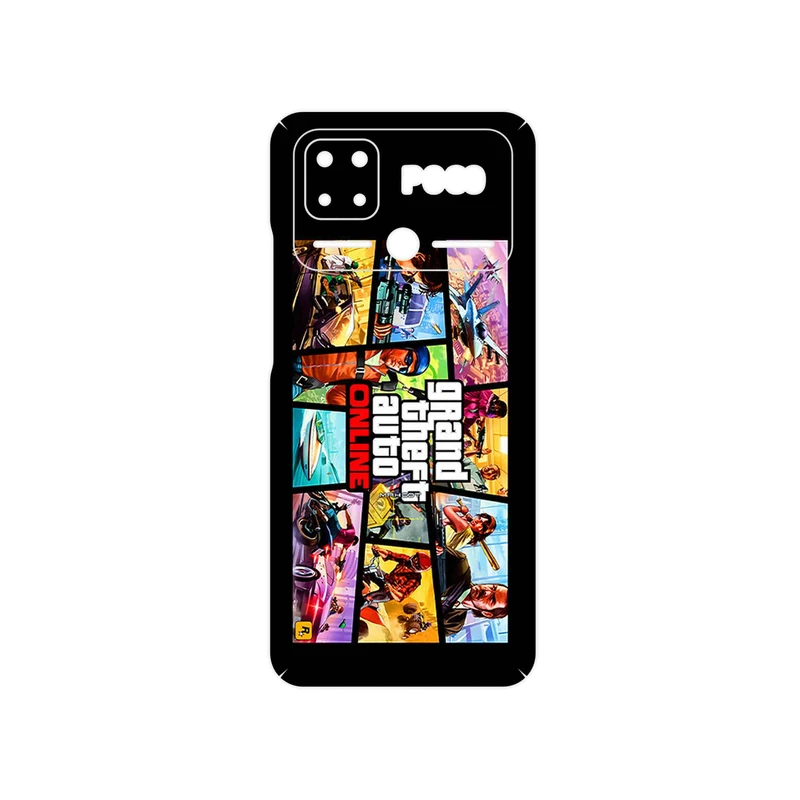 برچسب پوششی ماهوت مدل GTA Online Game Series مناسب برای گوشی موبایل شیائومی Poco C40