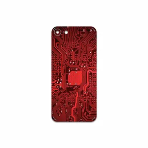 MAHOOT Red Printed Circuit Board Cover Sticker for Apple iPhone 7