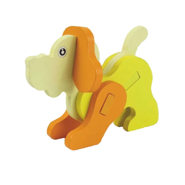 ساختنی مدل سه بعدی طرح سگ