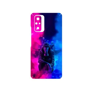 MAHOOT Smoke Rainbow Digital Art 2 Cover Sticker for Xiaomi Redmi Note 10 Pro
