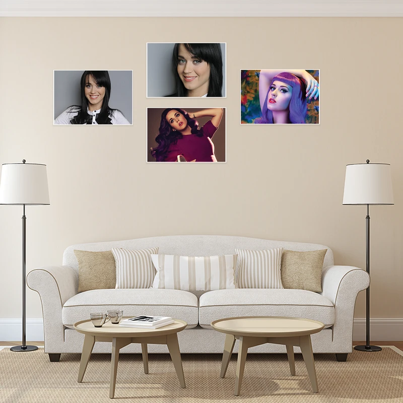 پوستر طرح کیتی پری کد A-1935 مجموعه 4 عددی