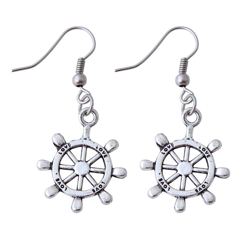 گوشواره دخترانه بازرگانی میلادی کد GZN_085 گوشواره دخترانه بازرگانی میلادی کد GZN_085