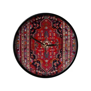 ساعت دیواری مدوپد طرح فرش تویسرکان مدل C-Toyserkan03