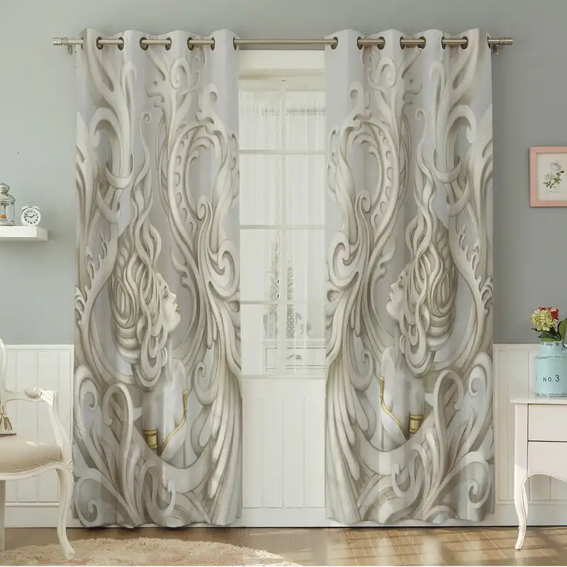 پرده نیروانا طرح مدرن مدل مخمل کد 5004 سایز 140×280 سانتی متر