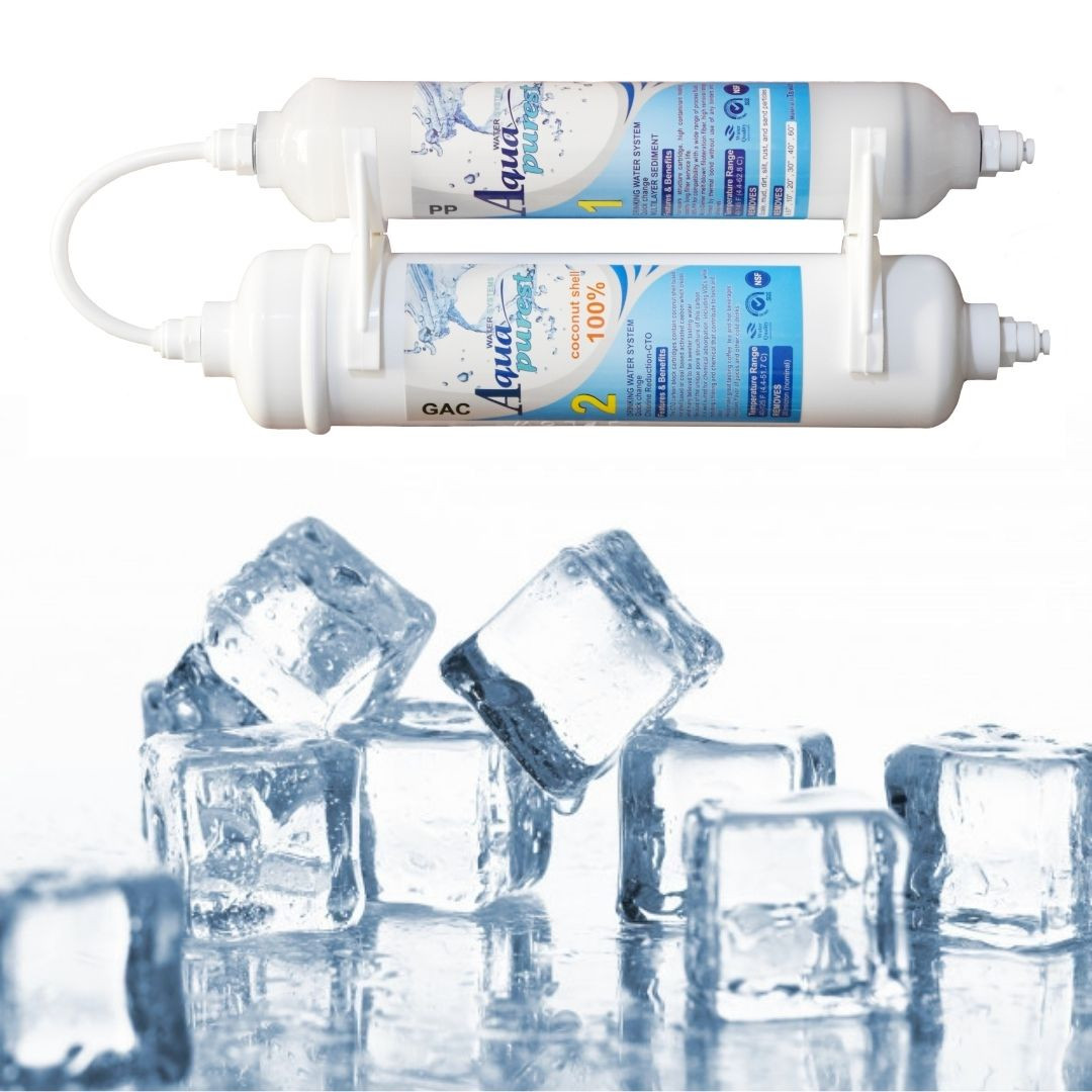 فیلتر یخچال ساید بای ساید آکوا پیورست مدل GAC-PP 2500G مجموعه 2 عددی