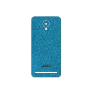 MAHOOT Blue-Leather Cover Sticker for Lenovo Vibe C2