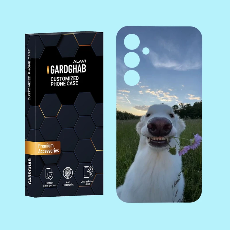 کاور گارد قاب علوی مدل حیوانات مناسب برای گوشی موبایل سامسونگ Galaxy A55