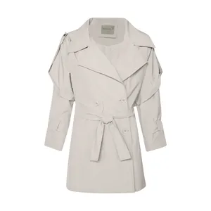 بارانی زنانه آلفونسی مدل W2114020RC-CREAM