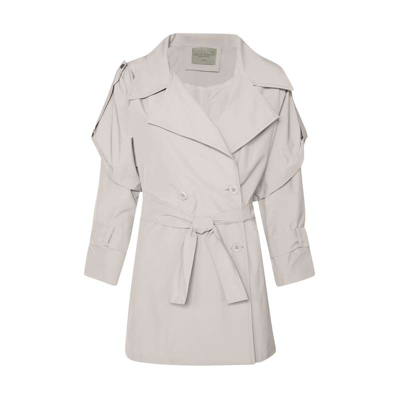بارانی زنانه آلفونسی مدل W2114020RC-CREAM