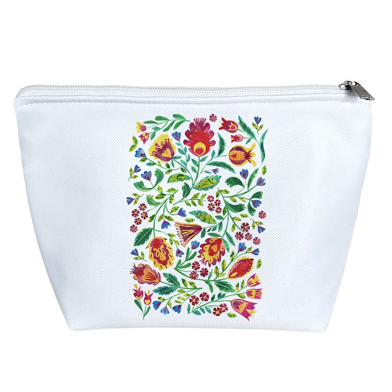 کیف لوازم آرایش دخترانه خندالو مدل گل کد H109