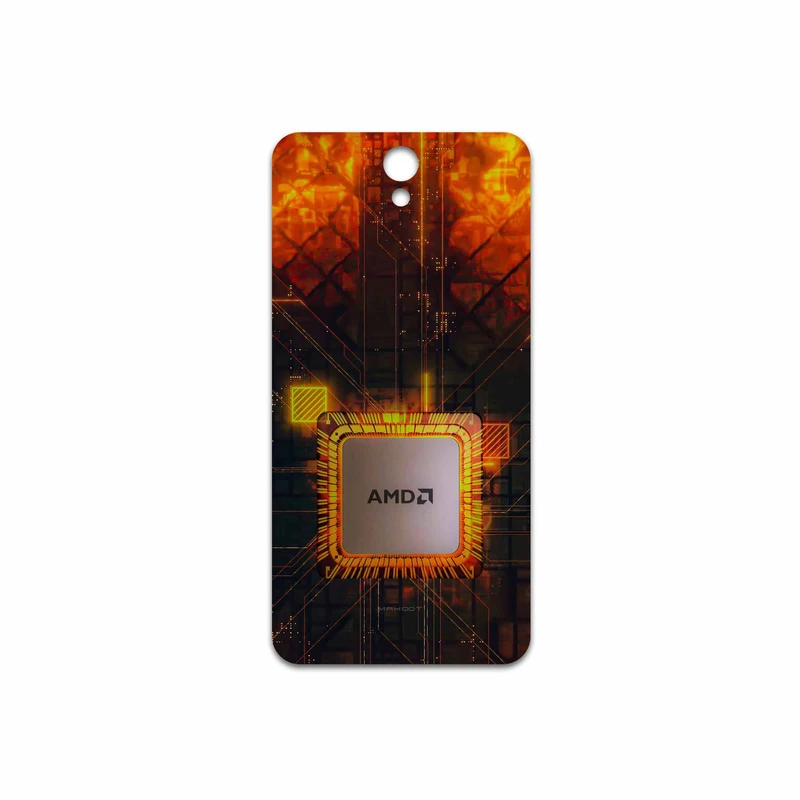 برچسب پوششی ماهوت مدل AMD Brand مناسب برای گوشی موبایل لنوو Vibe S1 Lite