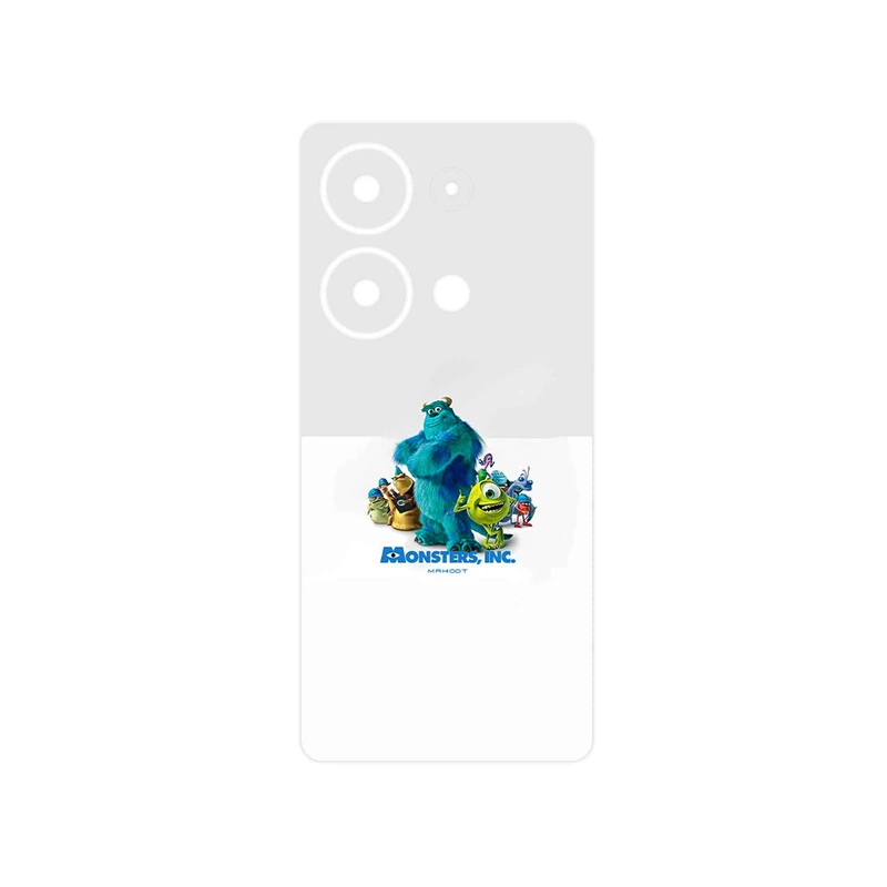برچسب پوششی ماهوت مدل Monsters Inc مناسب برای گوشی موبایل شیائومی Redmi Note 13 Pro 4G
