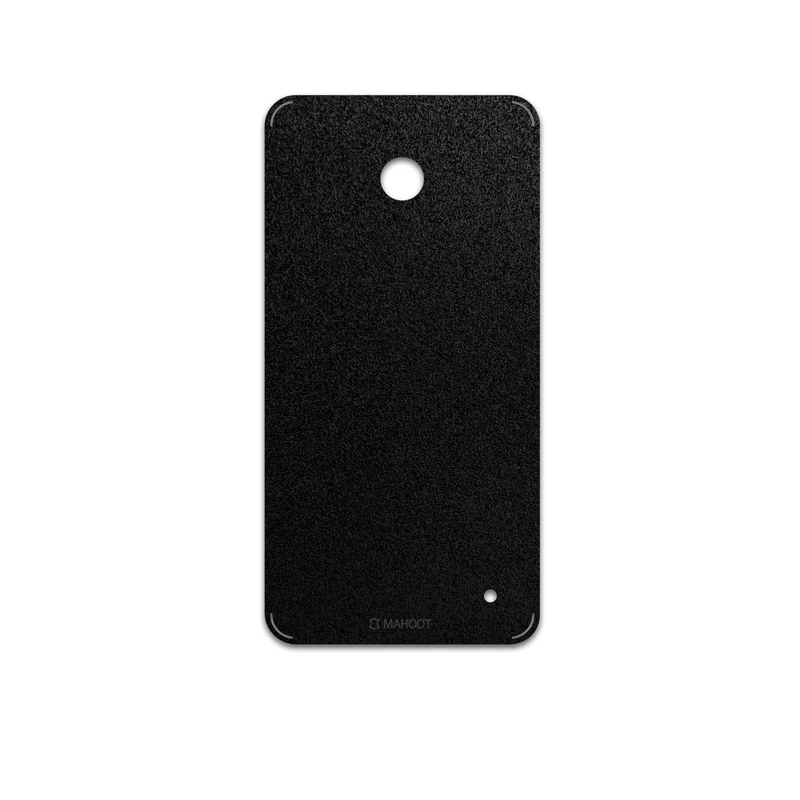 برچسب پوششی ماهوت مدل Black-Suede مناسب برای گوشی موبایل نوکیا Lumia 630