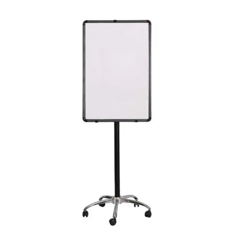 تخته وایت برد مدل مغناطیسی سایز 100×80 سانتی متر به همراه پایه نگهدارنده